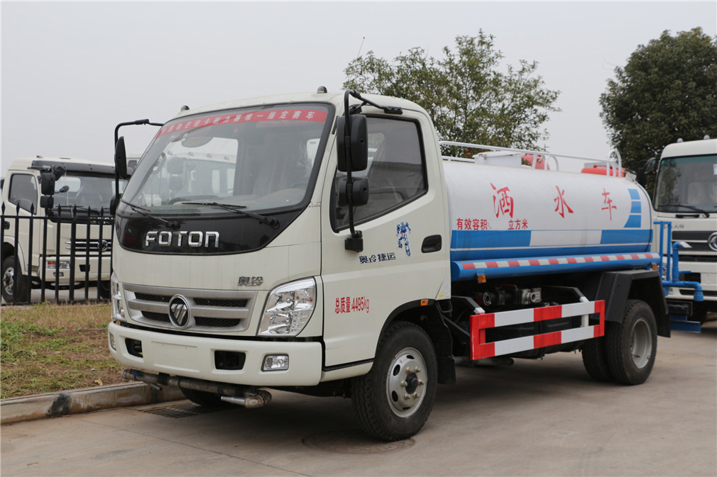 福田奧鈴(6方)CLW5081GSSB5型灑水車車型簡介