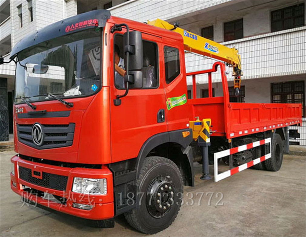 東風新款單橋12噸隨車吊