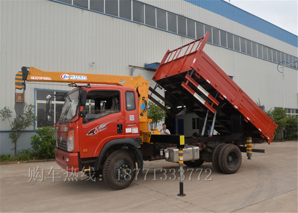 黃牌重汽王牌5噸隨車吊