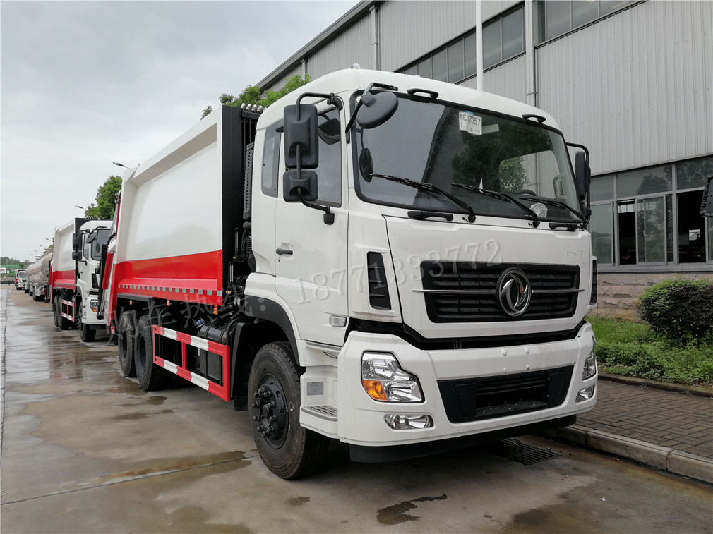 東風天龍(18方)CLW5251ZYSD5 壓縮式垃圾車車型簡介