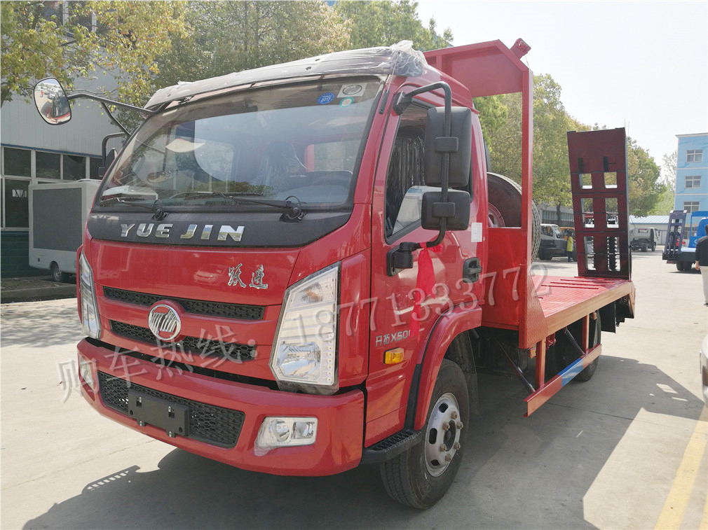 躍進藍牌CLW5042TPBN5平板運輸車車型簡介