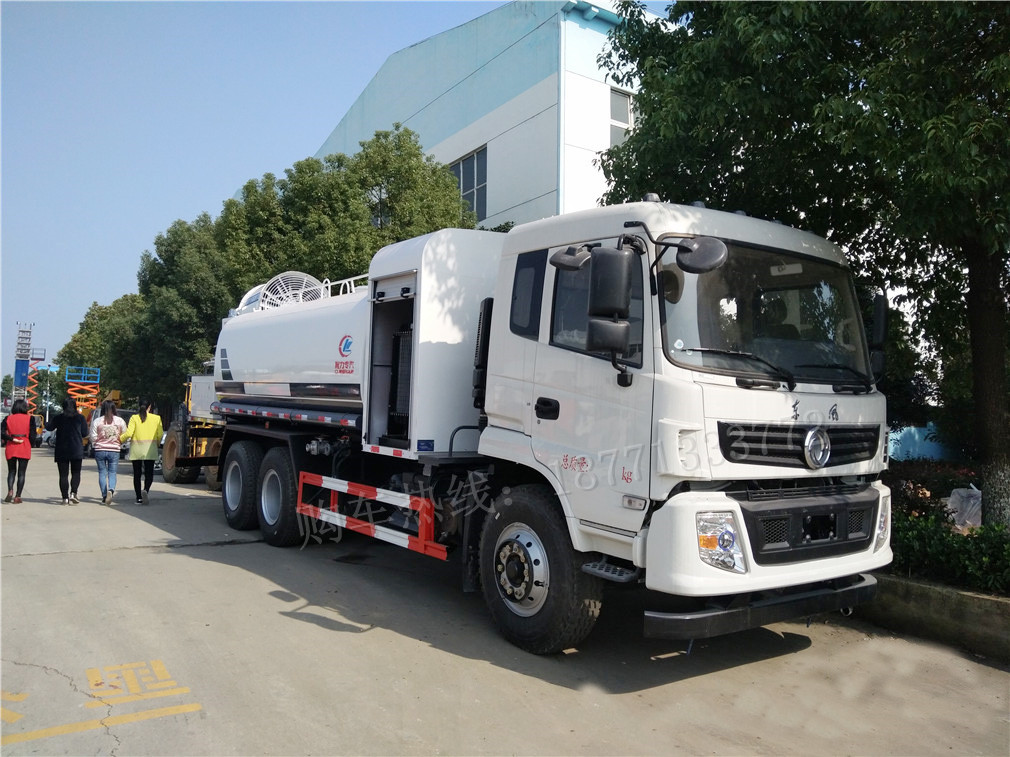 東風(fēng)后雙橋CLW5250TDYD5抑塵車車型簡(jiǎn)介