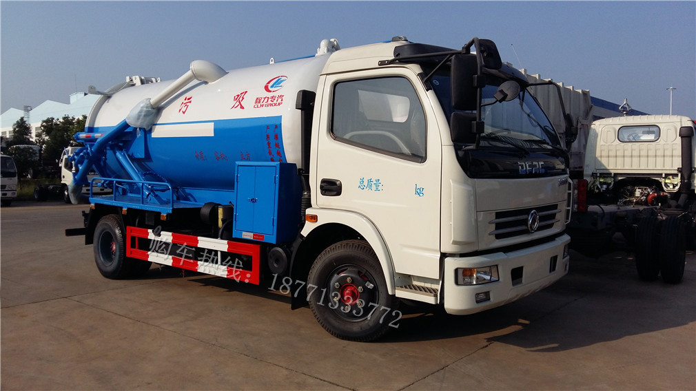 東風大多利卡(7方)CLW5080GXWD5吸污車車型簡介