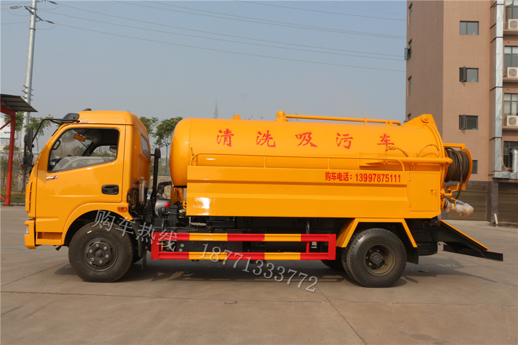 東風大多利卡CLW5110GQW5清洗吸污車車型簡介