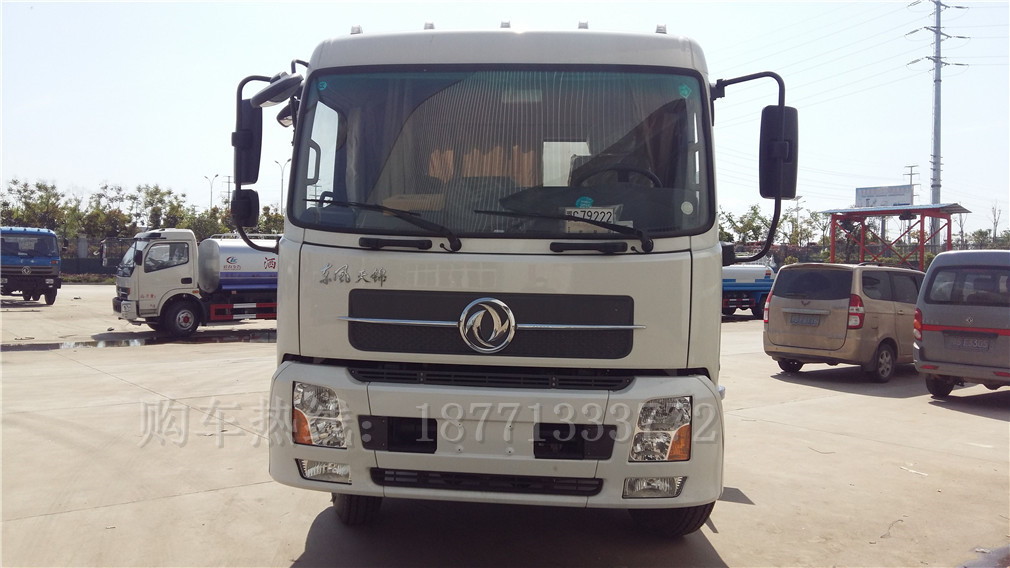 東風天錦DLQ5160GQWB5清洗吸污車車型簡介